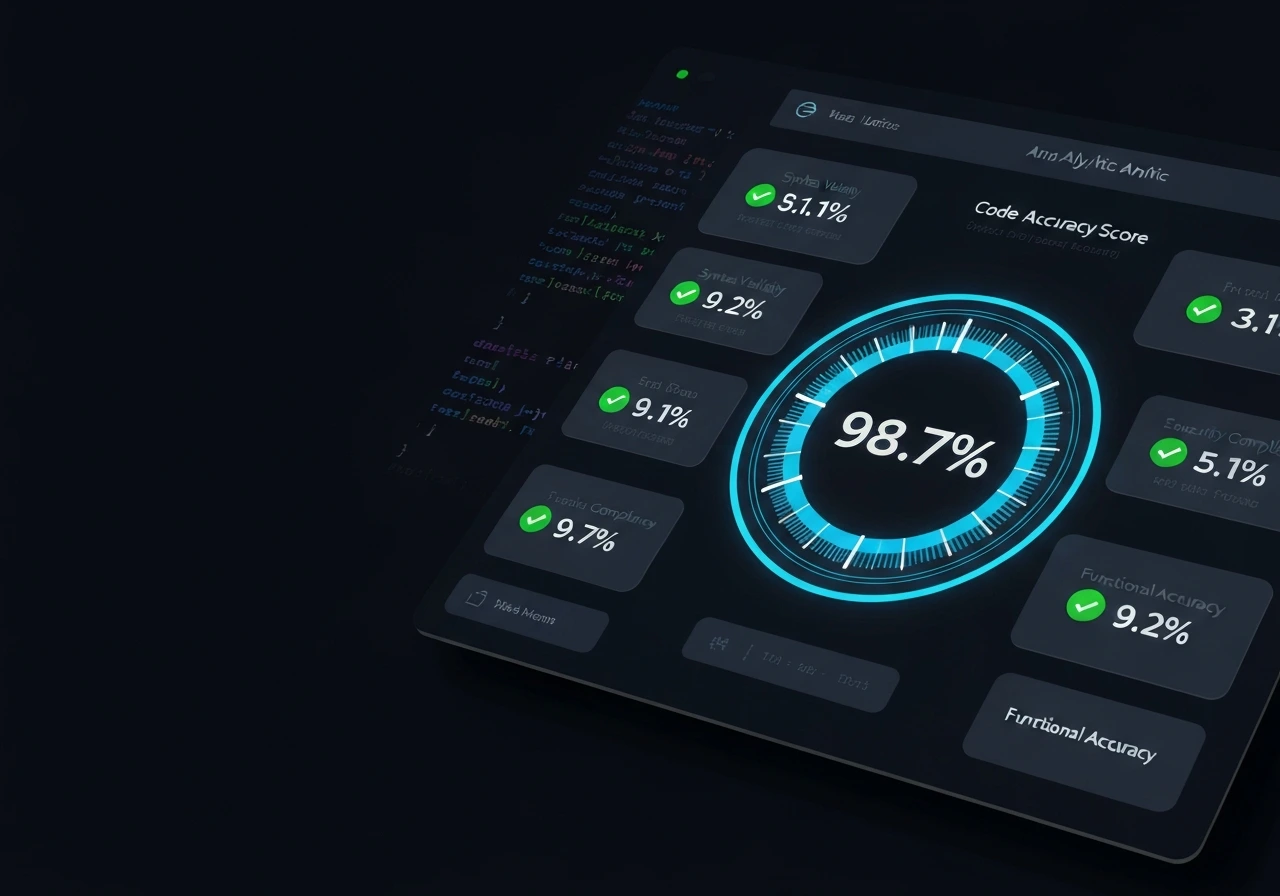 Code Accuracy Metrics and AI Code Benchmarking